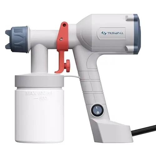 Tilswall ultra-light HVLP paint sprayer for small jobs