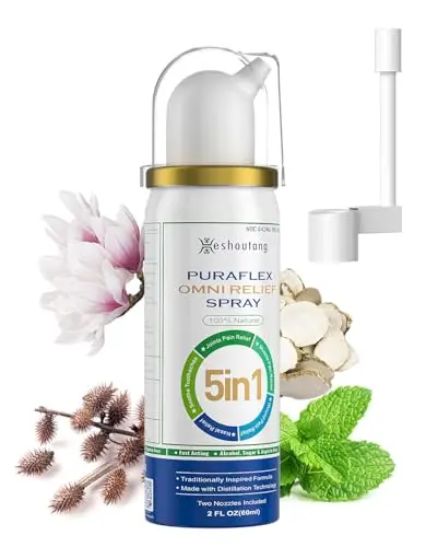 PuraFlex herbal nasal spray for congestion and allergies