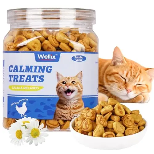 Wellix low-calorie calming cat treats