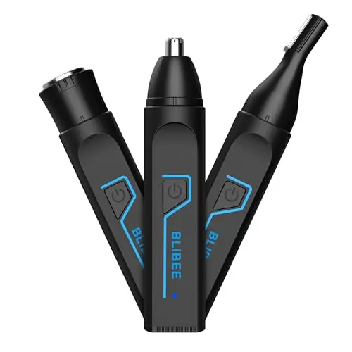 BLIBEE nose hair trimmer for men and women with multiple heads