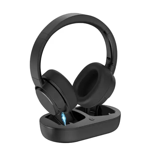YOYOTUNE wireless TV headphones with transmitter