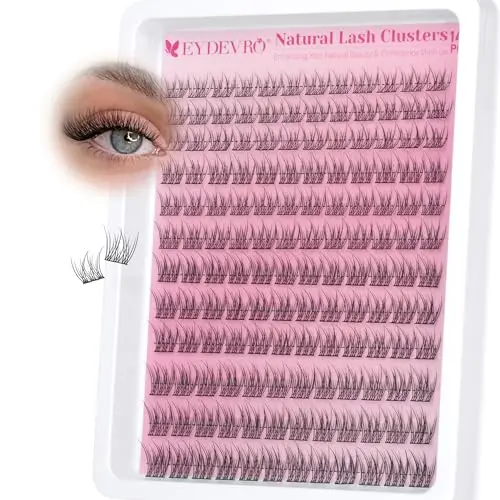 EYDEVRO wispy lash clusters individual false eyelashes for hooded eyes
