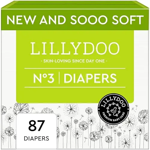 LILLYDOO diapers with ultra-soft materials for delicate skin