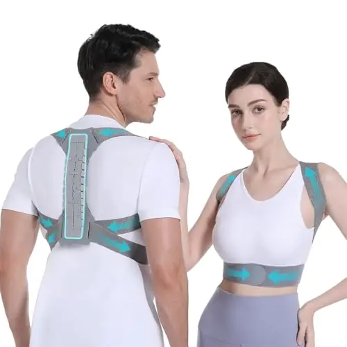OFIR posture corrector with directional thrust keel and adjustable straps