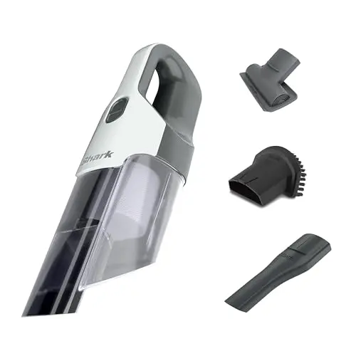 SHARK Cyclone PET handheld vacuum in pearl white for pet hair