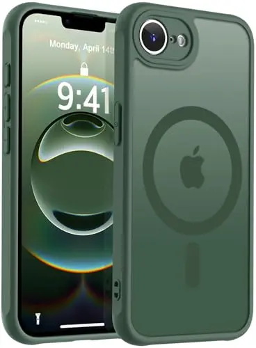 MOCCA magnetic phone case for iPhone 16e with full camera protection and military-grade drop testing