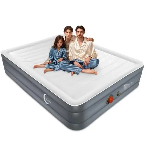 LunaDream Twin air mattress with USB rechargeable pump