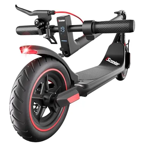 iScooter i8M electric scooter with LED display and foldable design