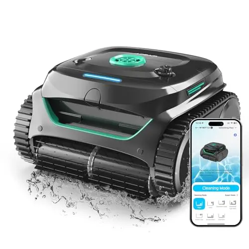 WYBOT C2 cordless robotic pool vacuum cleaner
