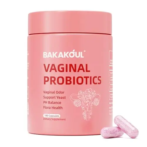 BAKAKOUL Vaginal Probiotics bottle with capsules