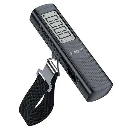 Longang digital handheld luggage scale with LCD display