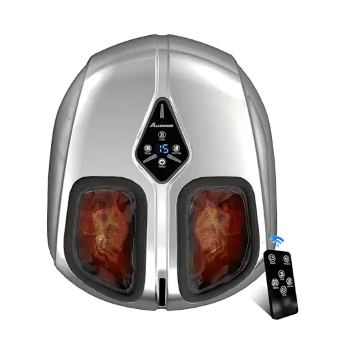ALLYOUGER Shiatsu Foot Massager with 6D compression technology
