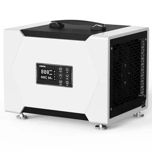 CADPXS Remois X70 crawl space dehumidifier with gravity drainage