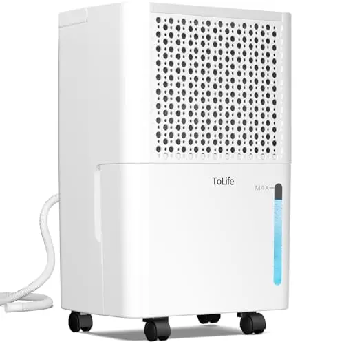ToLife dehumidifier with compact design and quiet operation