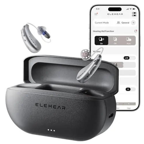 ELEHEAR AI powered hearing aids with tinnitus masking