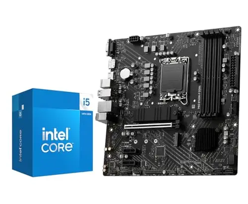 Intel Core i5-14400 processor and motherboard combo