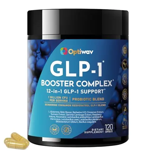 Optiwav GLP-1 Probiotic Weight Loss Supplement capsules