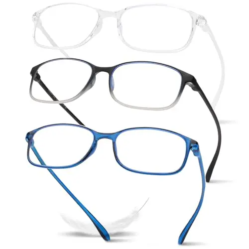 AQWANO TR90 flexible reading glasses for women