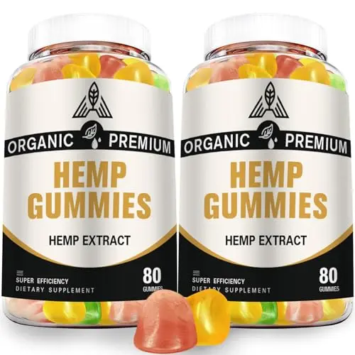 DRIRAYCH Organic Hemp Gummies for anxiety and pain relief