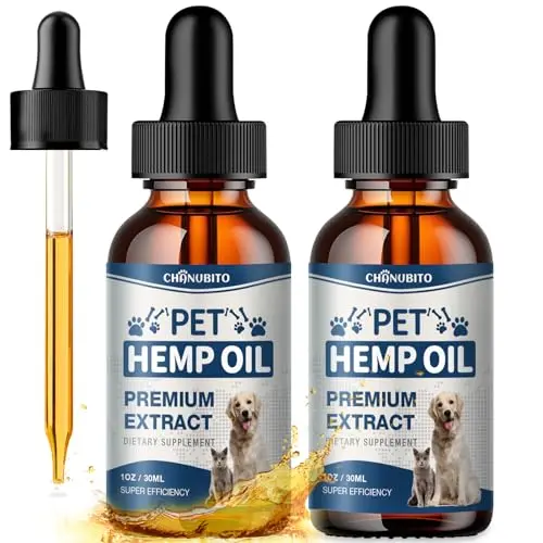 CHANUBITO hemp oil for dogs quick calming and pain relief