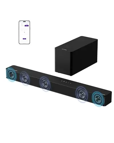 ULTIMEA Poseidon M60 soundbar with wired subwoofer and Dolby Atmos