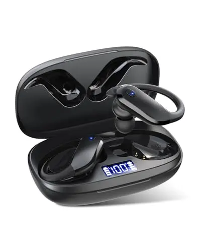 NDO wireless earbuds with sport earhooks