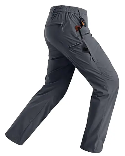 Rapoo lightweight hiking pants with quick-dry fabric
