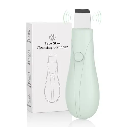 Sookga blackhead remover skin scrubber spatula with vibration function