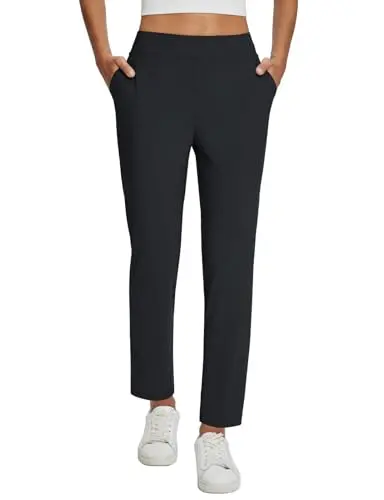 BALEAF women's business casual pants suitable for airplane travel