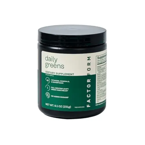 FACTOR FORM Daily Greens Superfood Powder citrus flavor