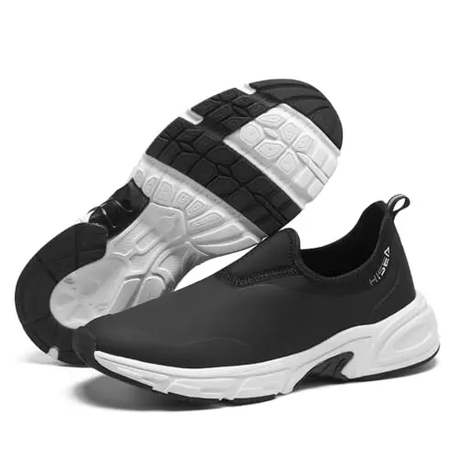 HISEA women's ankle rain shoes for outdoor activities