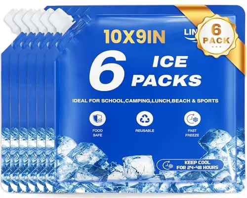 LINSIRON 2025 upgraded ice packs with phase change technology