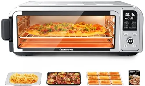 Beelicous Pro pizza oven countertop toaster with digital display