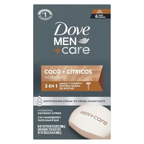 Dove Men+Care Coco + Cítricos bar soap with coconut and citrus