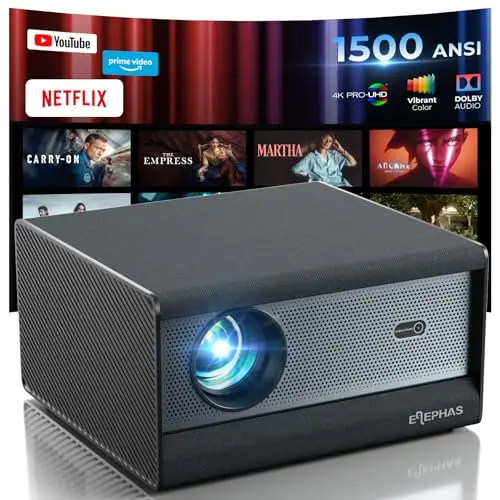 ELEPHAS 4K projector with dust-proof sealed engine