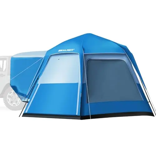 SEALIGHT SUV tent with storage pockets and ventilation