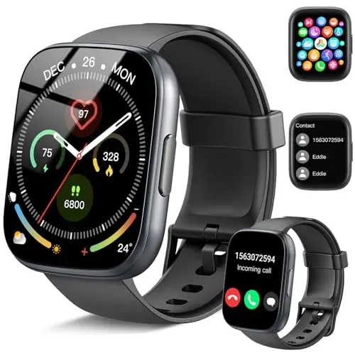 Cillso smart watch with large HD touchscreen display