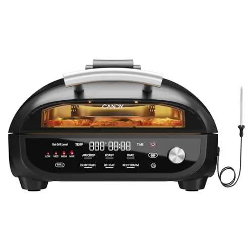CANDY Indoor Grill and Air Fryer Combo