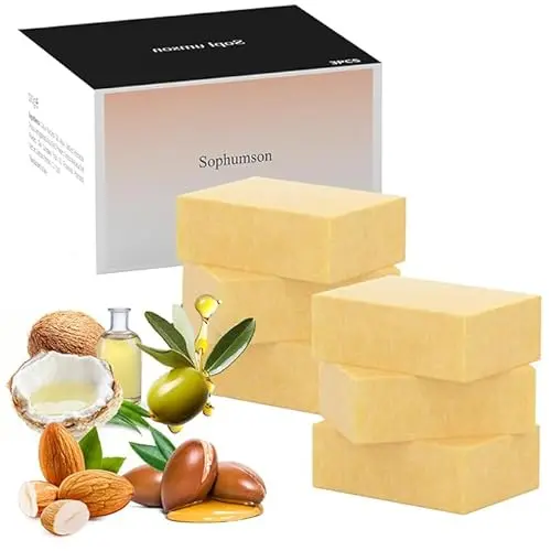 Sophumson Cold Process Soap with vitamins A and E for dry skin