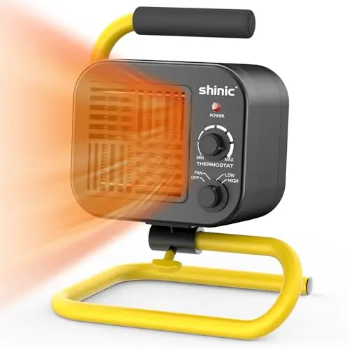 Shinic portable metal garage heater with adjustable head