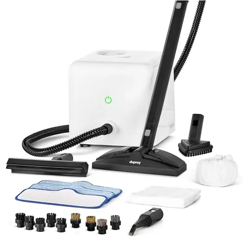 Dupray Neat Steam Cleaner with 20-piece accessory kit