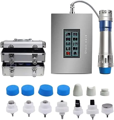 Generic electric shockwave machine with touchscreen display