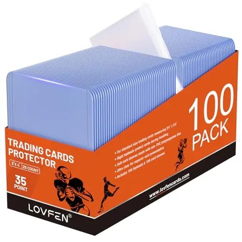 Lovfen hard plastic toploaders and soft sleeves set