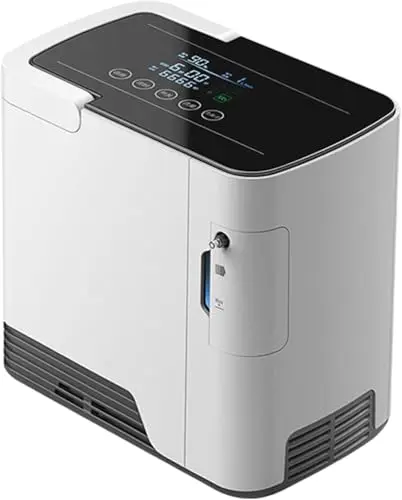 FIHUNY oxygen concentrator with simple controls and compact design