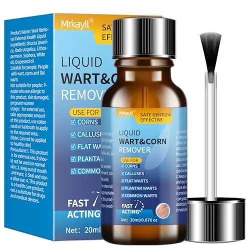 Mrkayll plant-based wart remover gel for kids and sensitive skin