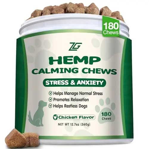 ziehooGe Calming Chews for dogs natural ingredients