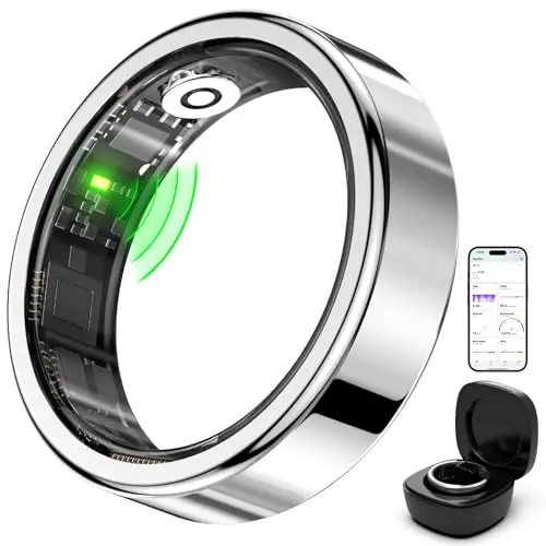 Naughtbaby FitElf 3 Pro smart ring with women's health tracking